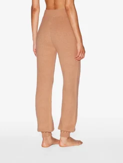 Alpaca Blend Trousers In Camel