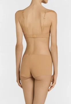 Amaretto-coloured Underwired Padded Push-up Bra