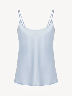 Azure Silk Camisole