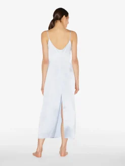Azure Silk Long Slip