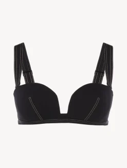 Bandeau Bikini Top In Black