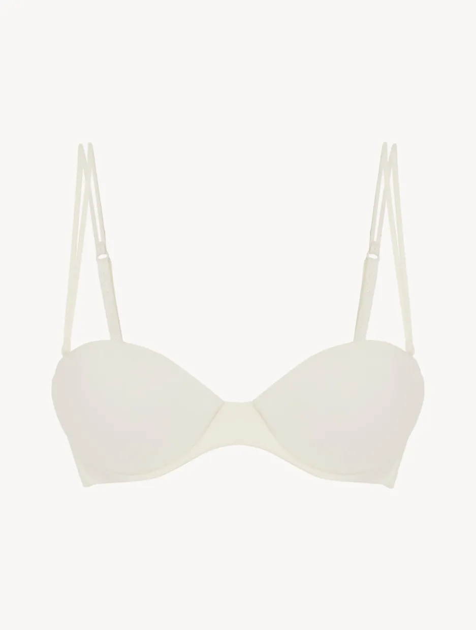Bandeau Bra In White