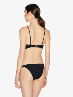 Bikini Brief In Black With Beading