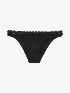 Bikini Brief In Black With Soutache