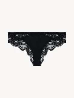 Black Cotton Brazilian Briefs