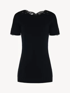Black Cotton T-shirt