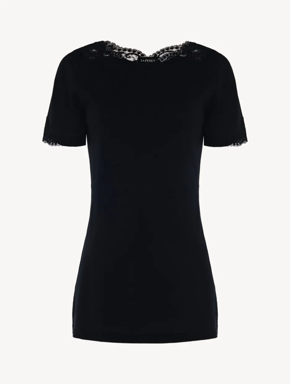 Black Cotton T-shirt