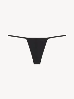 Black Invisible G-string