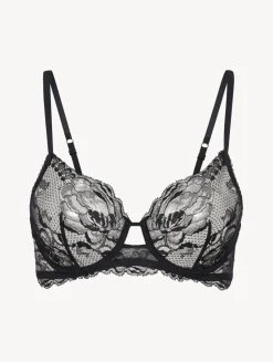 Black Lace Underwired Bra