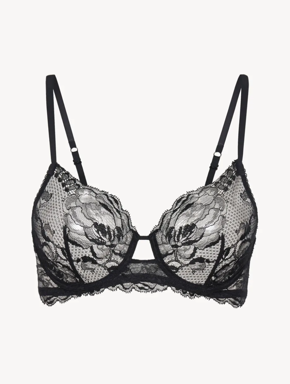 Black Lace Underwired Bra