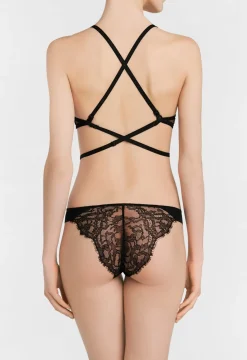 Black T-shirt Multiway Bra With Chantilly Lace