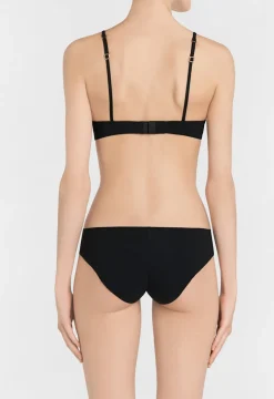 Black Underwired Padded Push-up Bra