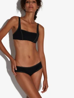 Bralette Bikini Top In Black