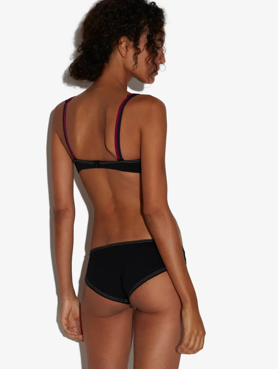 Bralette Bikini Top In Black