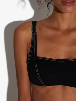 Bralette Bikini Top In Black