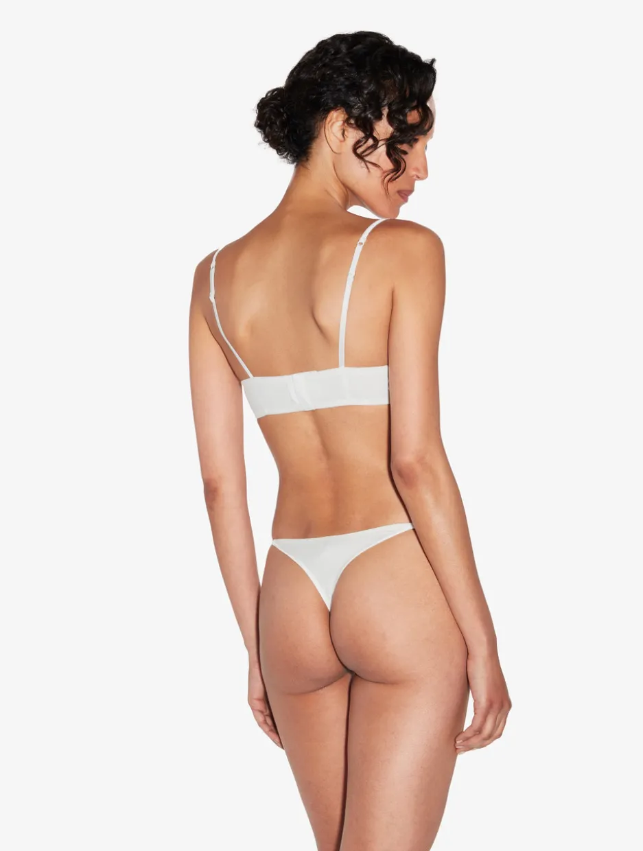 Bralette In Lys With Embroidered Tulle