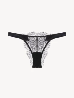 Brazilian Brief In Black Lace