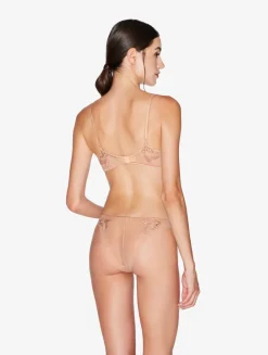 Brazilian Briefs In Sand Stretch Tulle