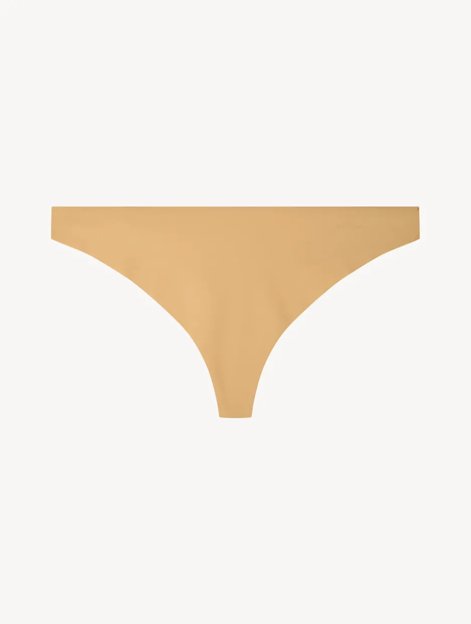 Hazel-coloured Thong