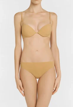 Hazel-coloured Underwired Padded Push-up Bra