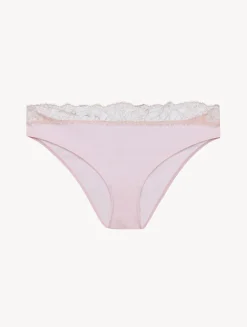 Lace Medium Brief In Pink