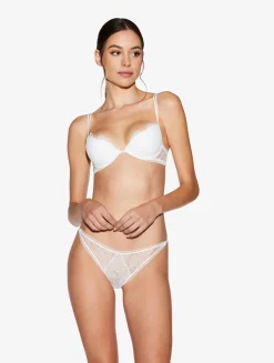 Lace Thong In Natural