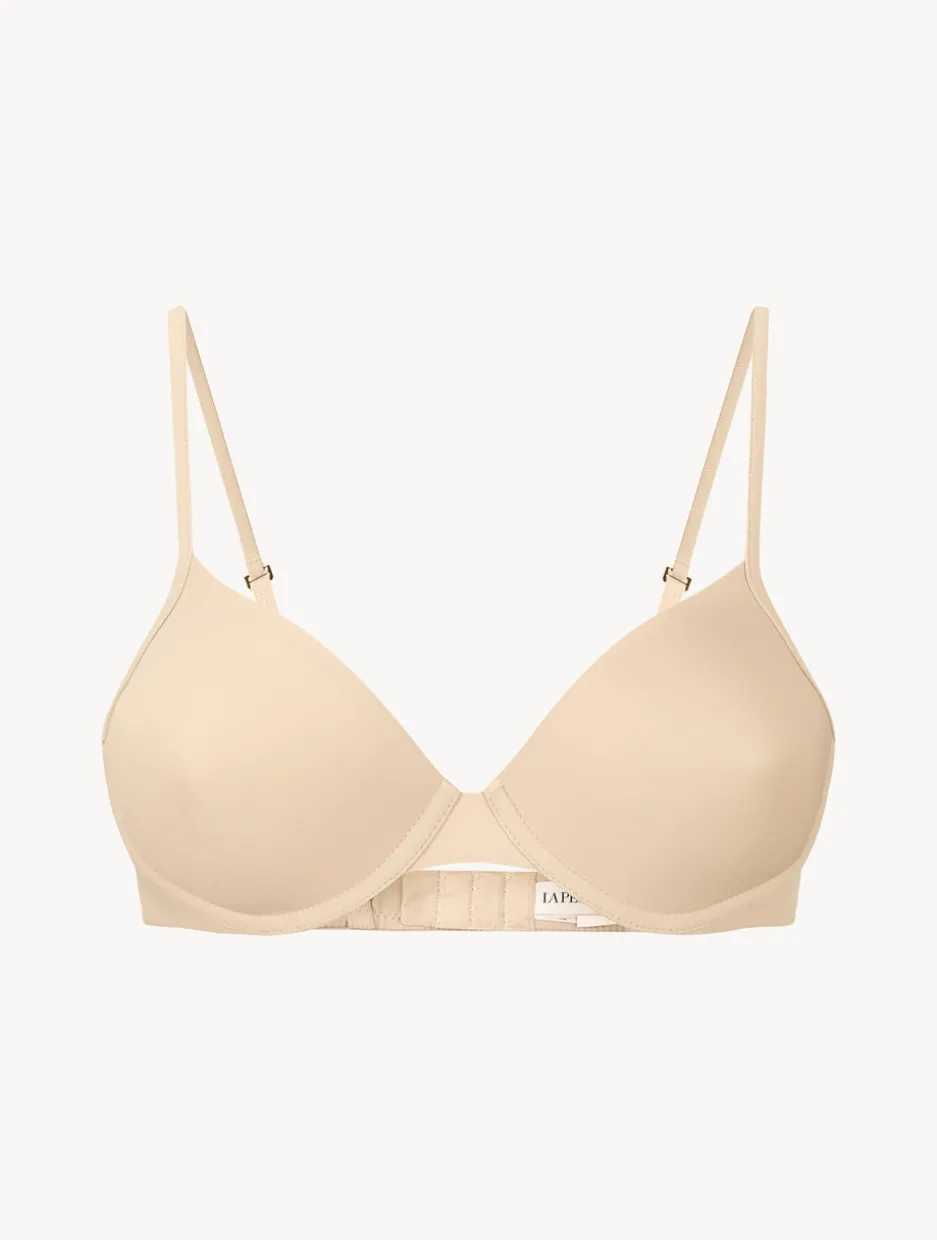 Latte-coloured Underwired Non-padded Bra