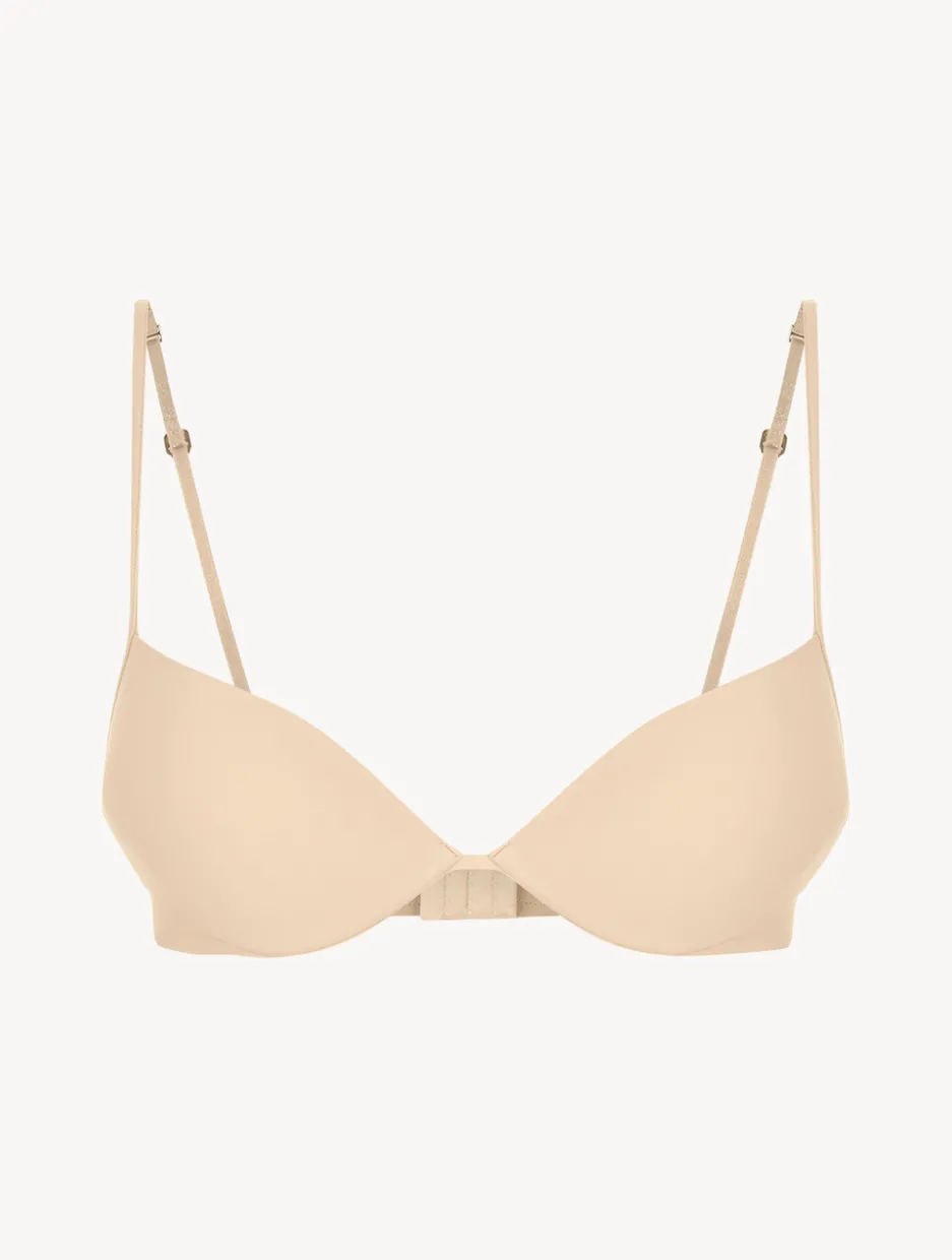 Latte-coloured Underwired Padded Push-up Bra