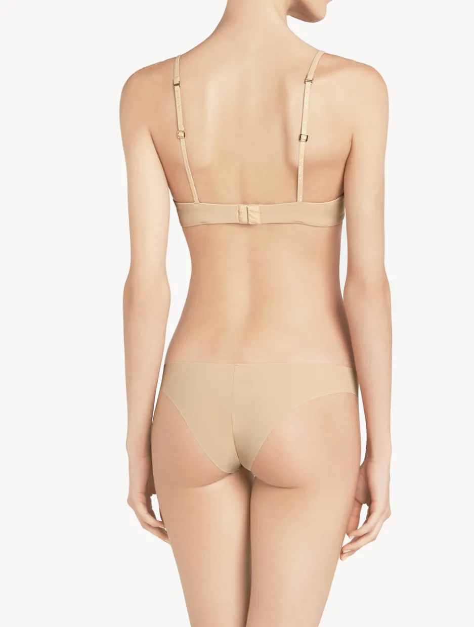 Latte-coloured Underwired Padded Push-up Bra