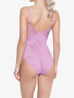 Lilac Rose Lace Bodysuit