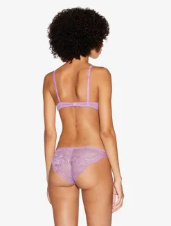Lilac Rose Lace Non-wired Bra