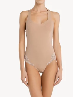 Nude Cotton Bodysuit