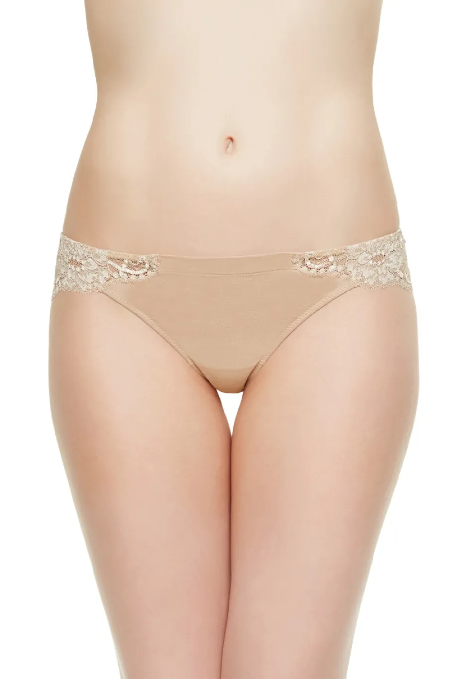 Nude Cotton Brazilian Briefs