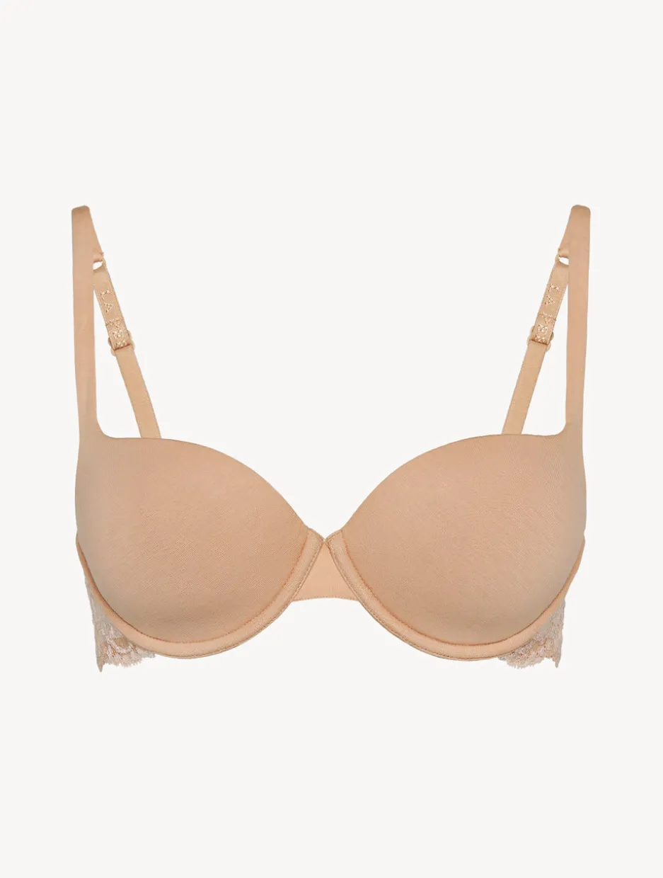 Nude Cotton T-shirt Bra