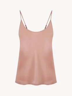 Powder Pink Silk Camisole