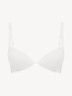 Push Up Bra In Lys With Embroidered Tulle