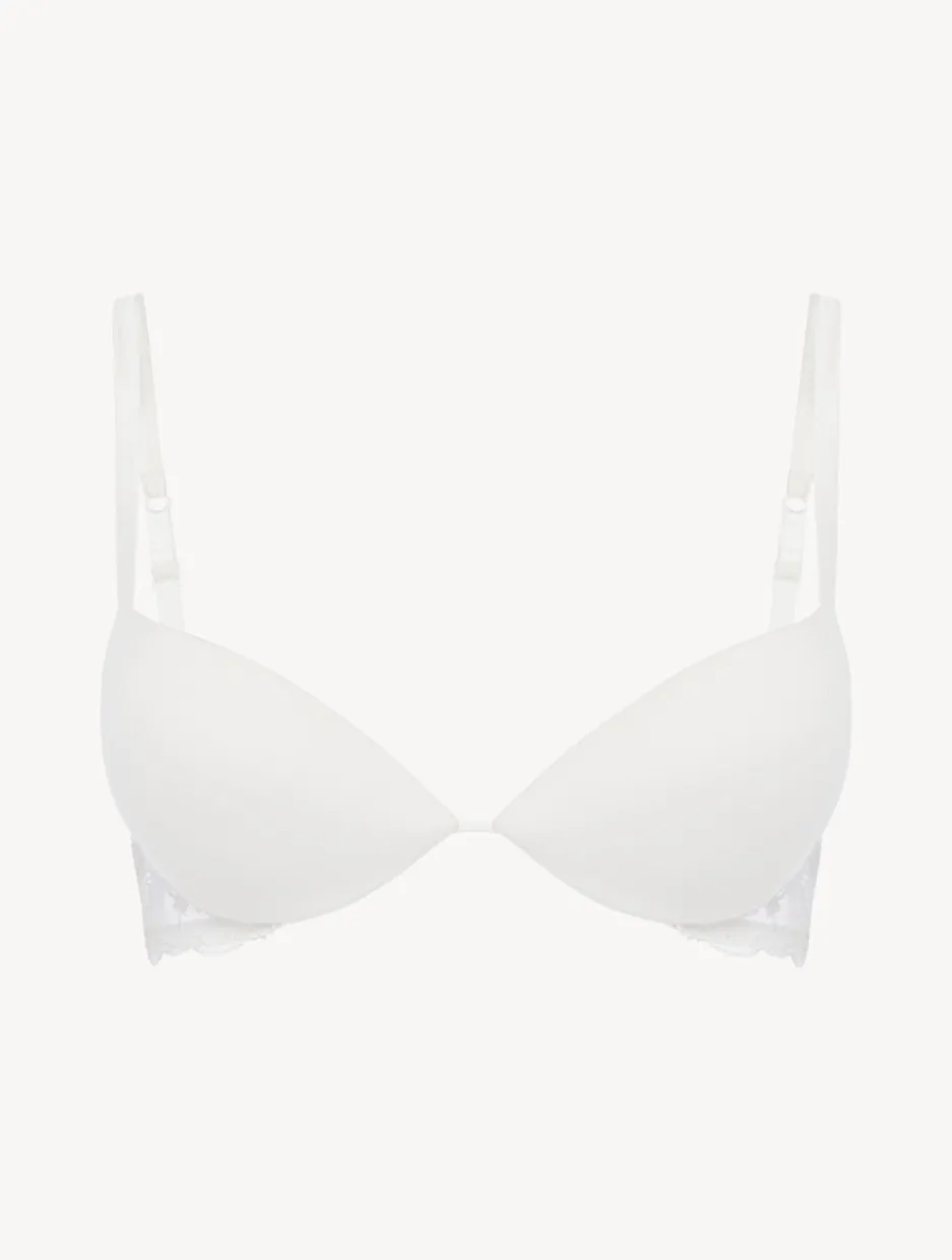 Push Up Bra In Lys With Embroidered Tulle