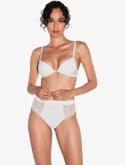 Push Up Bra In Lys With Embroidered Tulle
