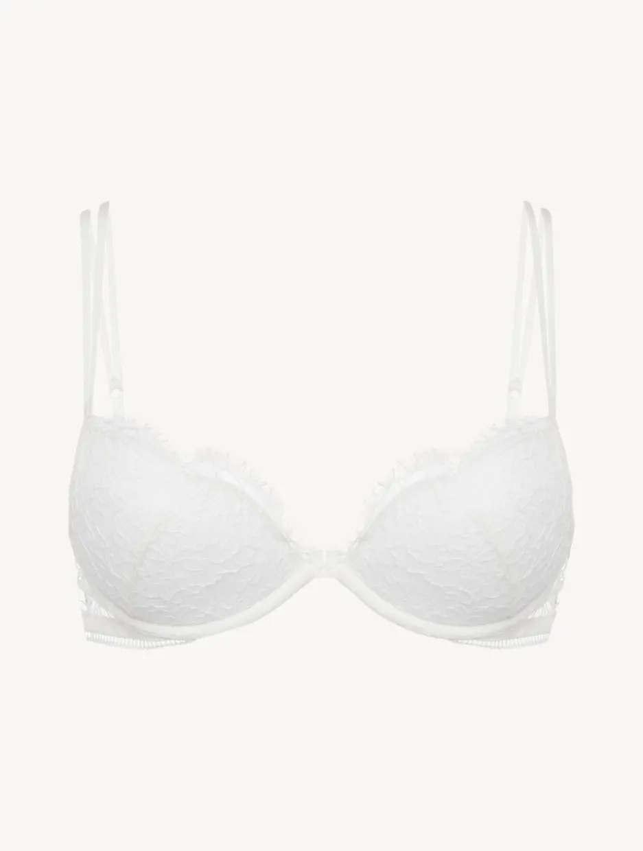 Push-up Bra With Lace In Natural