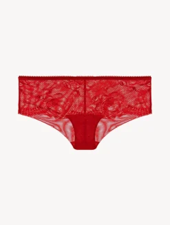 Red Lace Boyshort Brief