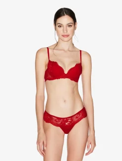 Red Lace Thong