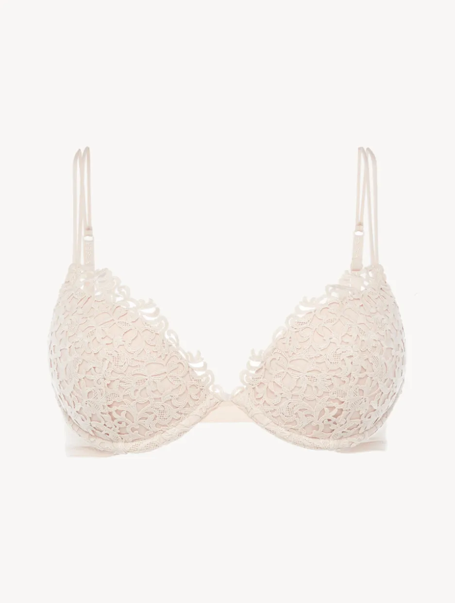 Rose Beige Push-up Bra