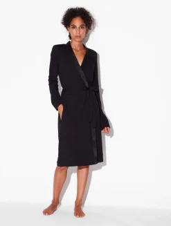 Short Robe In Onyx