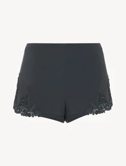 Shorts In Charcoal Grey Jersey