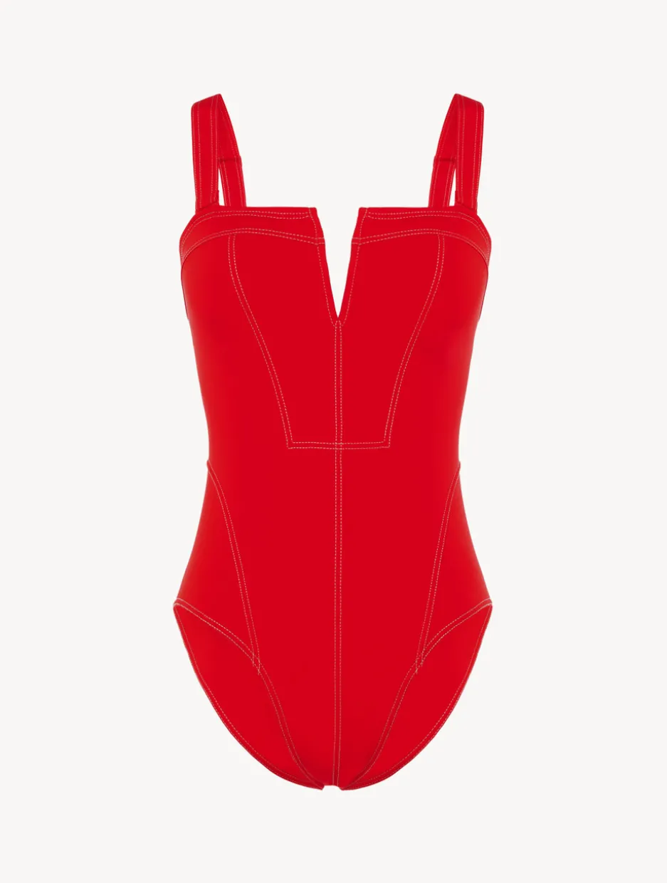 Swimsuit In Red