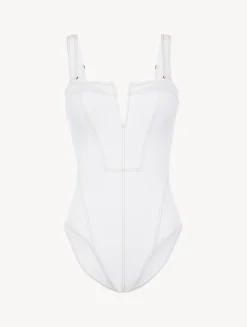 Swimsuit In White