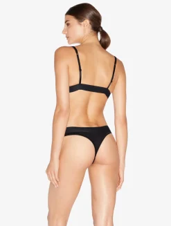Thong In Black - Online Exclusive
