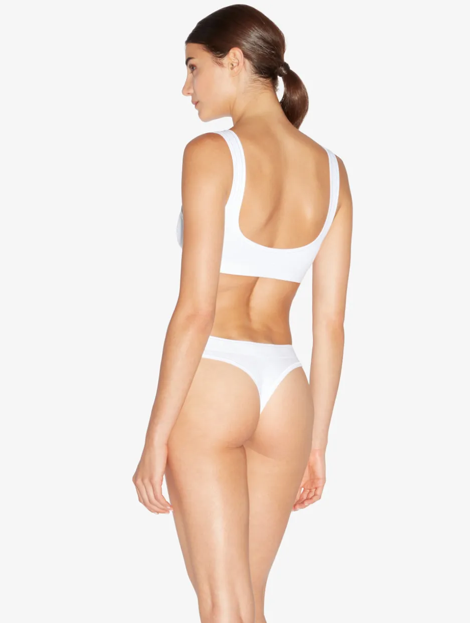 Thong In White - Online Exclusive