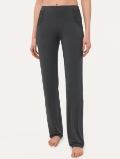 Trousers In Charcoal Grey