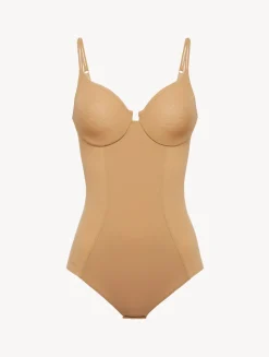 Underwired Bodysuit In Nude